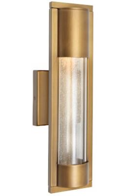 MARBURG COASTAL RATED AGED BRASS WALL LIGHT IP44
